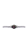 FOPE 18KT WHITE GOLD FLEXIBLE BLACK PEARL AND WHITE DIAMOND BRACELET