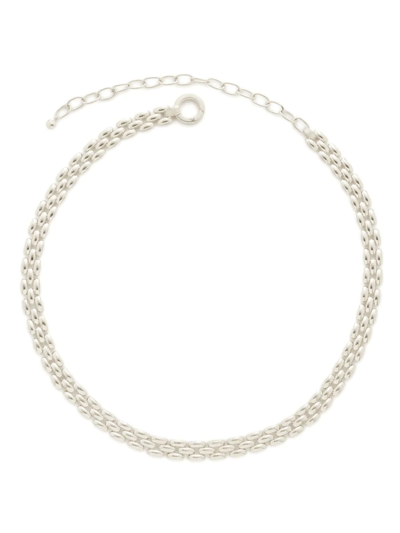 Monica Vinader Sterling Silver Doina Heirloom Chain Necklace