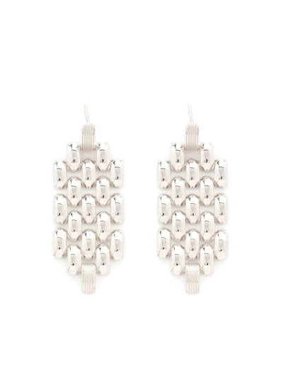 Monica Vinader Heirloom Chain Cocktail Drop Earrings In Metallic