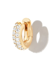 Spinelli Kilcollin 18k Yellow Gold Macro Diamond Single Hoop Earring In Gold
