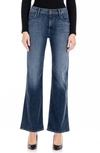 Fidelity Denim Katie High Waist Flare Leg Jeans In Blue