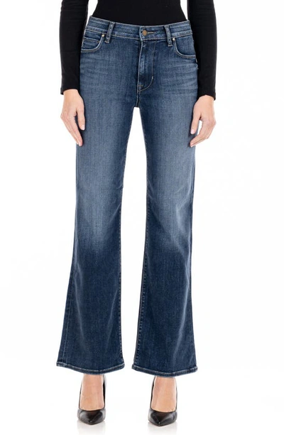 Fidelity Denim Katie High Waist Flare Leg Jeans In Blue