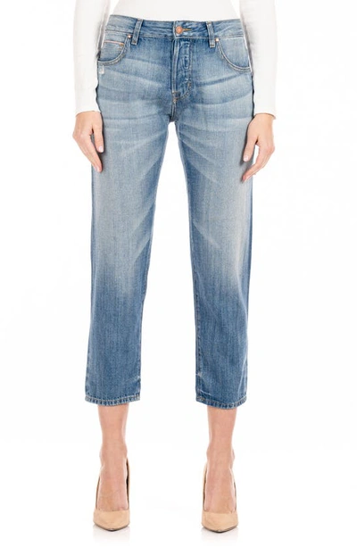 Fidelity Denim Jimi High Waist Crop Boyfriend Jeans In Breaker