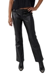FREE PEOPLE LOVE LANGUAGE FAUX LEATHER PANTS