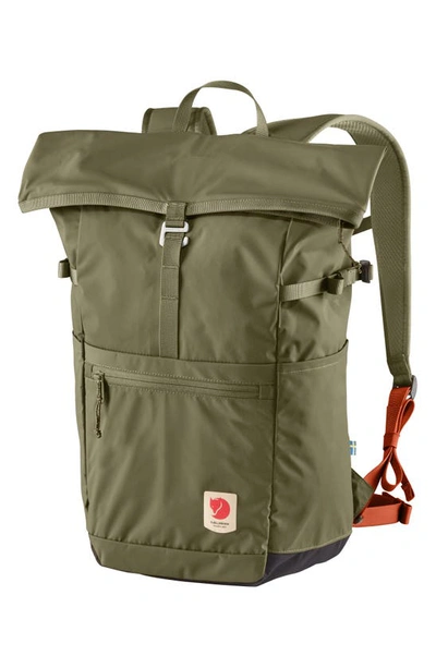 Fjall Raven High Coast 24-liter Waterproof Foldsack In Green