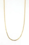 BONY LEVY 14K GOLD CURB CHAIN NECKLACE