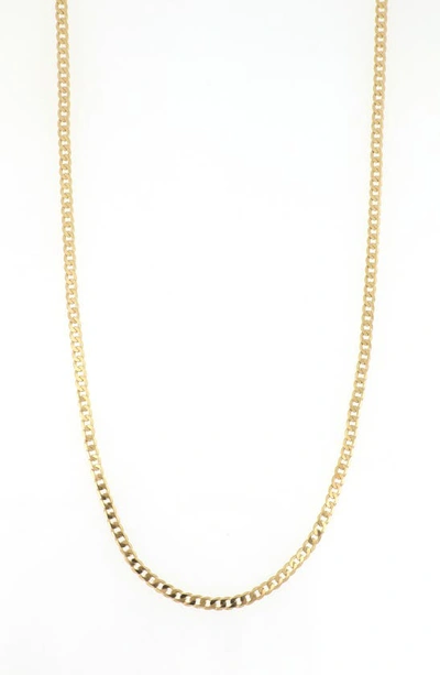 Bony Levy 14k Gold Curb Chain Necklace In 14k Yellow Gold
