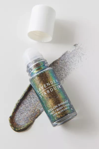 Urban Outfitters Lavender Stardust Roll-on Shimmer Glitter In Gray