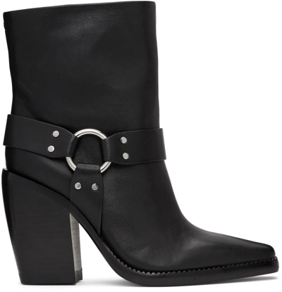 Rag & Bone Black Rio Western Boots