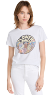MOTHER THE LIL GOODIE GOODIE TEE FLOWER POWER