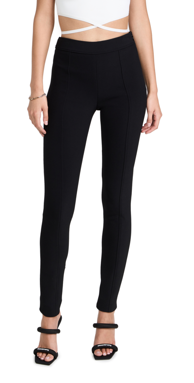 Proenza Schouler Slim-leg Stretch-crepe Trousers In Black