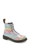 Dr. Martens Leather 1460 Pascal Boots In Rainbow