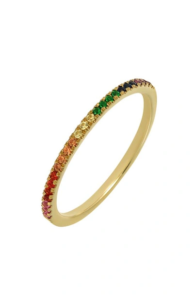 Bony Levy Iris Rainbow Ring In 18k Yellow Gold