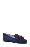 Amalfi By Rangoni Omega Loafer In New Navy Cashmere