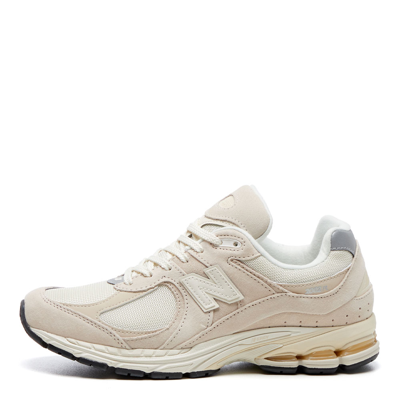 New Balance 2002r Panelled Suede And Mesh Trainers In Beige