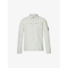 A-cold-wall* Gaussian Collared Boxy-fit Recycled-polyamide-blend Overshirt In Light Grey