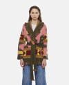 Alanui Icon Jacquard Cashmere Cardigan In Pink