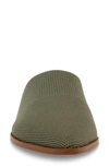 Steven New York Valdez Knit Mule In Olive