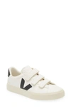 Veja Recife Logo Leather Sneaker In White