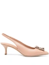 Ferragamo Salvatore  With Heel Brown In Brown
