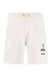 HUGO BOSS BOSS X PEANUTS COTTON BERMUDA SHORTS