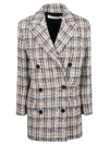 Iro Marton Double Breasted Blazer In Multi In Multicolor