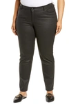 Lafayette 148 Plus Size Mercer Acclaimed Stretch Skinny Jeans In Black