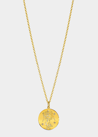 Verdura Zodiac Pendant Necklace, Virgo