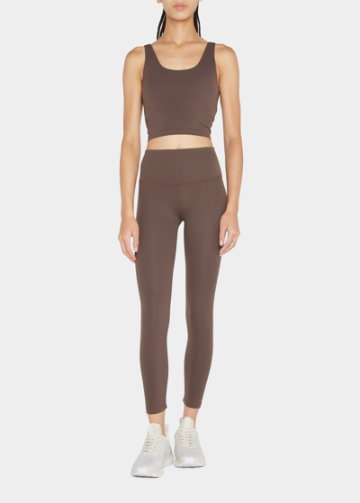 Splits59 Sprint High-waisted Rigor 7/8 Leggings In Dk Chocola