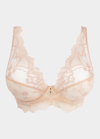 Lise Charmel Sublime En Dentelle Lace Push-up Bra In Fs/fuchsia Sublim