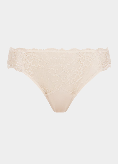 Lise Charmel Sublime En Dentelle Lace Bikini In Nude Sublime