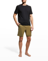 Ugg Men's Micro French Terry Darian 2-piece Top & Bottom Set In Bkol