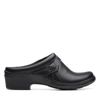 Clarks Women's Angie Mist Clogs Women's Shoes In Black