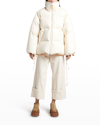Moncler Genius Down Jacket Short Raimi 2 Moncler 1952 In White