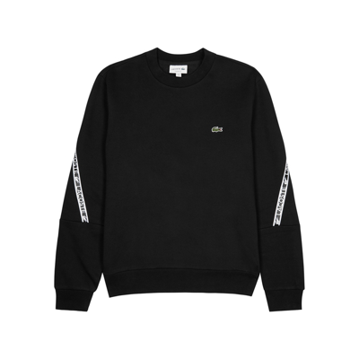 Lacoste Black Logo Jersey Sweatshirt