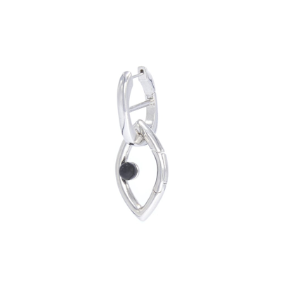 Capsule Eleven Eye Opener Chain Single Earring Silver