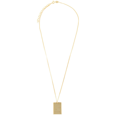 True Rocks Aaa Pass Pendant Necklace In Metallic