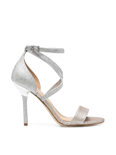 Michael Kors Womens Silver Sandals | ModeSens