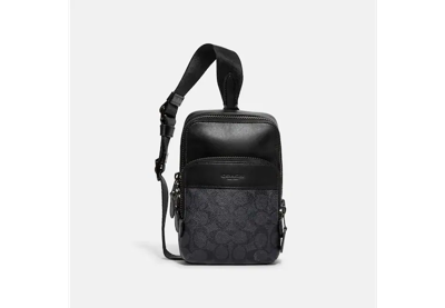 Coach Gotham Sling Pack 13 In Signature Canvas