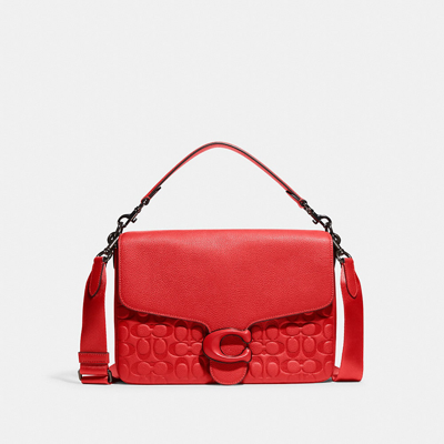 Coach Soft Tabby Messenger In Sport Red