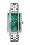 Jbw Mink Stainless Steel Diamond Watch, 28mm In Silver