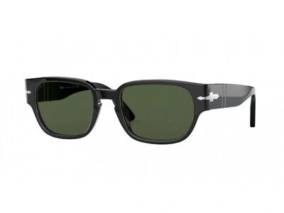 Pre-owned Persol Brand  Sunglasses Po3245s 95/31 Black Green Man Authentic