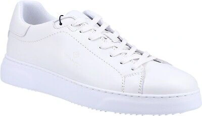 Pre-owned Gant Joree Mens Casual Leather Shoes White Uk Size