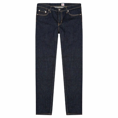 Pre-owned Edwin Regular Tapered Kaihara Jeans - Blue Rinsed