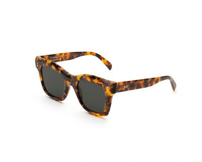 Pre-owned Retrosuperfuture Sunglasses Ley Vita Spotted Havana Havana Grey Unisex