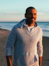 Faherty Hoodie In Whitewater