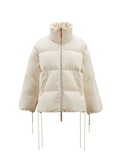 Moncler 2  1952 Raimi Quilted Coated Canvas Down Jacket In White
