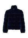 Generation Love Jodi Faux Fur Coat In Midnight