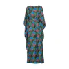 La Doublej Square Kaftan In Gerber