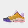 Nike Lebron 19 Low Seasonal Basketball Shoes In Lilac/pink Glaze/dark Smoke Grey